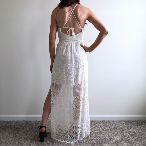 Lace Maxi Dress - Picture 3 of 8